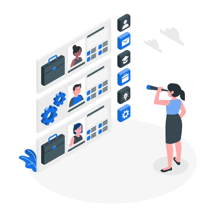 Hiring illustration